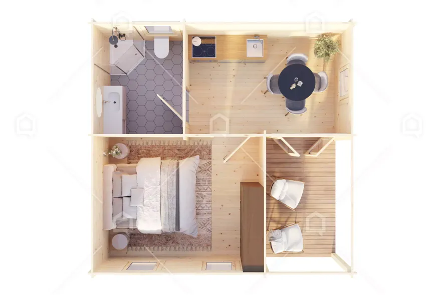 medinis namelis rond xl sakalas xl 6554b306d321d